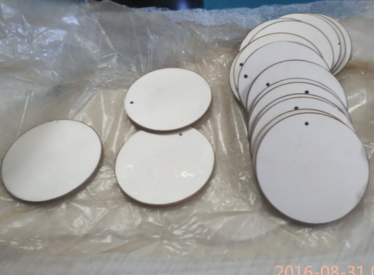 Εφαρμογή υπερήχων Piezo Ceramic Ring Tube Plate Στρογγυλή P4 P8 P5 Υλικά