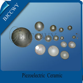 Pzt8 piezo κεραμικό στοιχείο, σφαιρικός piezo ηλεκτρικός κεραμικός